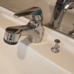 洗面台ポップアップつまみ画像