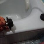 新しいゴム栓取り付け後の画像