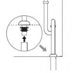 防臭パッキンを使うところの画像
